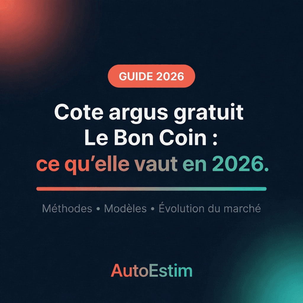 Cote argus gratuit Le Bon Coin : ce qu'elle vaut en 2026